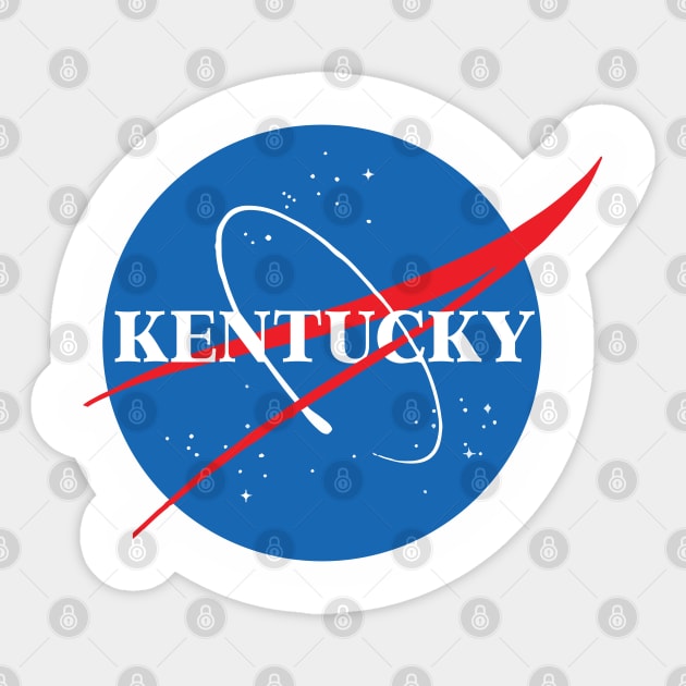 KY SPACE CADET Sticker by Emm Designz Art